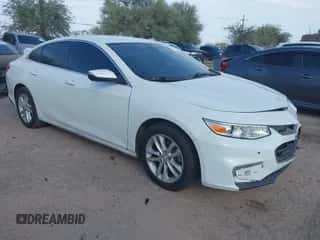 2016 Chevrolet Malibu LT z VIN 1G1ZE5ST6GF307671, wystawiony jako IAAI lot #43430038 z przebiegiem 106 419 mil mil oraz . Historia ofert i sprzedaży dostępna na DreamBid. Obrazek 1.