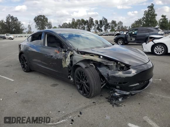 ✅ 2020 Tesla Model 3 Standard Range Plus • VIN: 5YJ3E1EAXLF807895 • Lot: 82421155. Listed on Copart with Not provided. Free auction sales archive from the USA and detailed vehicle history report at DreamBid. Image 4.
