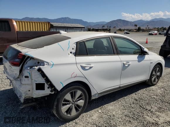 ✅ 2019 Hyundai Ioniq • VIN: KMHC65LD6KU172290 • Lot: 65990584. Wystawiony na Copart z przebiegiem 117 162 mil. Bezpłatny archiwum sprzedaży aukcyjnych z USA i szczegółowy raport historii pojazdu na DreamBid. Zdjęcie 3.