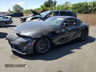 ✅ 2024 Toyota Supra 3.0 • VIN: WZ1DB0G05RW065634 • Lot: 65082805. Listed on Copart with 2,930 mi. Free auction sales archive from the USA and detailed vehicle history report at DreamBid. Image 1.