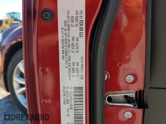 ✅ 2020 Chrysler 300 Limited • VIN: 2C3CCAKGXLH146186 • Lot: 73597204. Wystawiony na Copart z przebiegiem 103 874 mil. Bezpłatny archiwum sprzedaży aukcyjnych z USA i szczegółowy raport historii pojazdu na DreamBid. Zdjęcie 12.