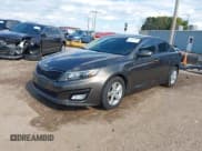 ✅ 2014 Kia Optima LX • VIN: 5XXGM4A7XEG284037 • Lot: 43225986. Listed on IAAI with 115,054 mi. Free auction sales archive from the USA and detailed vehicle history report at DreamBid. Image 2.