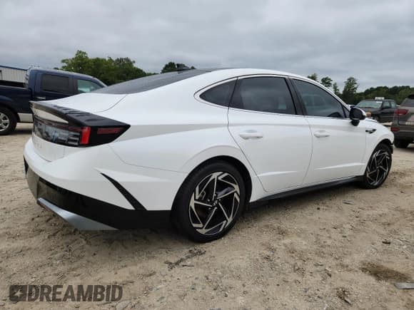 ✅ 2024 Hyundai Sonata SEL • VIN: KMHL14JAXRA353700 • Лот: 69081665. Опубликован ранее на Copart с пробегом 27 662 миль. Бесплатный доступ к архиву аукционных продаж из США и подробный отчёт об истории автомобиля на DreamBid. Изображение 3.