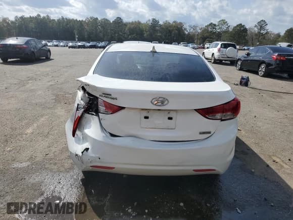✅ 2013 Hyundai Elantra Limited • VIN: 5NPDH4AE5DH427470 • Lot: 48922395. Listed on Copart with 103,350 mi. Free auction sales archive from the USA and detailed vehicle history report at DreamBid. Image 6.