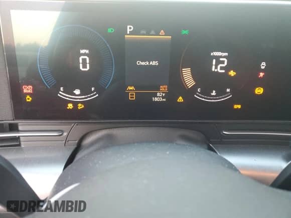 2024 Hyundai Kona SEL with VIN KM8HB3AB8RU052007, listed as a Copart auction lot 73996204 with 1,803 mi miles and Non repairable. Bid and sale history available at DreamBid. Image 9.