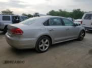 ✅ 2012 Volkswagen Passat SE • VIN: 1VWBP7A3XCC019418 • Lot: 60668585. Listed on Copart with 158,157 mi. Free auction sales archive from the USA and detailed vehicle history report at DreamBid. Image 3.