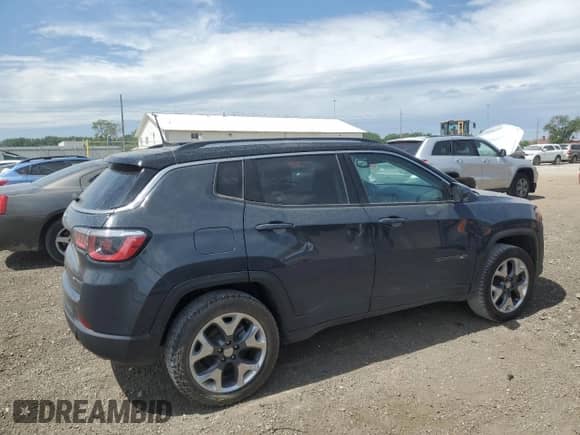 2018 Jeep Compass Limited с VIN 3C4NJDCBXJT264094, выставлен на аукционе Copart как лот 57117155 с пробегом 88 071 миль миль и Списание • Salvage title. История ставок и продаж доступна на DreamBid. Изображение 3.