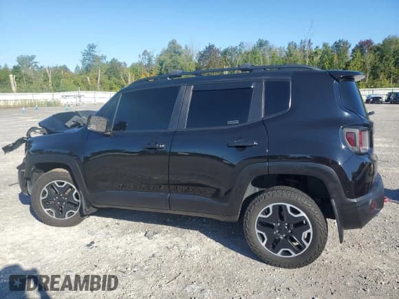 ✅ 2017 Jeep Renegade Trailhawk • VIN: ZACCJBCB5HPF29744 • Lot: 71613215. Listed on Copart with Not provided. Free auction sales archive from the USA and detailed vehicle history report at DreamBid. Image 2.
