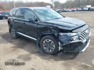 ✅ 2022 Hyundai Santa Fe Blue • VIN: KM8S2DA14NU057895 • Лот: 42026027. Опубликован ранее на IAAI с пробегом 25 564 миль. Бесплатный доступ к архиву аукционных продаж из США и подробный отчёт об истории автомобиля на DreamBid. Изображение 1.
