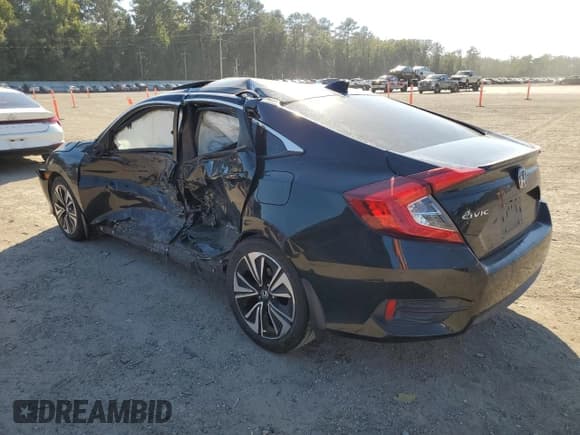✅ 2018 Honda Civic EX-T • VIN: 2HGFC1E39JH643617 • Lot: 86851315. Listed on Copart with Not provided. Free auction sales archive from the USA and detailed vehicle history report at DreamBid. Image 2.