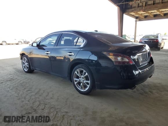 ✅ 2012 Nissan Maxima S • VIN: 1N4AA5AP5CC841363 • Lot: 54060845. Listed on Copart with 105,129 mi. Free auction sales archive from the USA and detailed vehicle history report at DreamBid. Image 2.