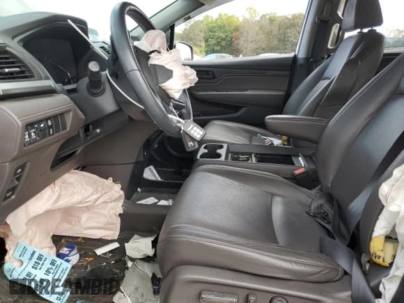 ✅ 2022 Honda Odyssey EX-L • VIN: 5FNRL6H76NB052180 • Лот: 85480755. Опубликован ранее на Copart с пробегом 38 257 миль. Бесплатный доступ к архиву аукционных продаж из США и подробный отчёт об истории автомобиля на DreamBid. Изображение 7.