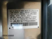 ✅ 2000 Honda CR-V SE • VIN: JHLRD1877YC049664 • Lot: 42766116. Listed on IAAI with 151,560 mi. Free auction sales archive from the USA and detailed vehicle history report at DreamBid. Image 9.