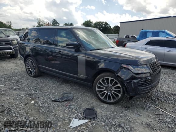 ✅ 2019 Land Rover Range Rover • VIN: SALGS5RE6KA558042 • Lot: 59968445. Listed on Copart with 81,408 mi. Free auction sales archive from the USA and detailed vehicle history report at DreamBid. Image 4.