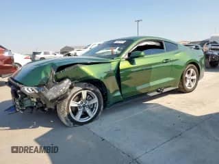 2023 Ford Mustang EcoBoost with VIN 1FA6P8TH9P5100977, listed as a Copart auction lot 80325235 with 10,565 mi miles and Salvage title. Bid and sale history available at DreamBid. Image 1.