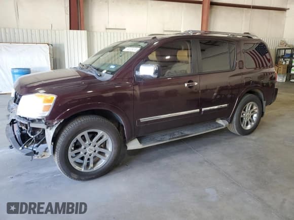✅ 2014 Nissan Armada Platinum • VIN: 5N1BA0NFXEN610416 • Lot: 74033474. Listed on Copart with 151,302 mi. Free auction sales archive from the USA and detailed vehicle history report at DreamBid. Image 1.