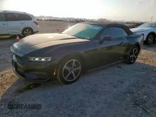 2024 Ford Mustang EcoBoost with VIN 1FAGP8UHXR5118989, listed as a Copart auction lot 80583135 with 28,673 mi miles and Salvage title. Bid and sale history available at DreamBid. Image 1.