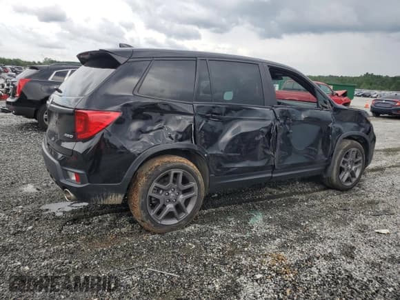 ✅ 2022 Honda Passport EX-L • VIN: 5FNYF8H56NB018477 • Lot: 68481775. Listed on Copart with 67,175 mi. Free auction sales archive from the USA and detailed vehicle history report at DreamBid. Image 3.