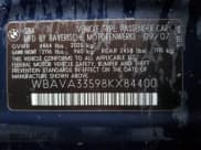 ✅ 2008 BMW 3 Series 328i • VIN: WBAVA33598KX84400 • Лот: 90666465. Опубликован ранее на Copart с пробегом Не указан. Бесплатный доступ к архиву аукционных продаж из США и подробный отчёт об истории автомобиля на DreamBid. Изображение 12.