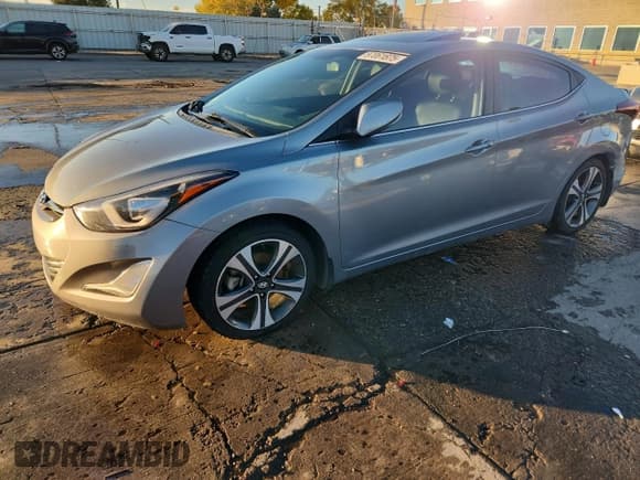 ✅ 2015 Hyundai Elantra Sport • VIN: KMHDH4AH8FU426053 • Lot: 87061875. Listed on Copart with Not provided. Free auction sales archive from the USA and detailed vehicle history report at DreamBid. Image 1.