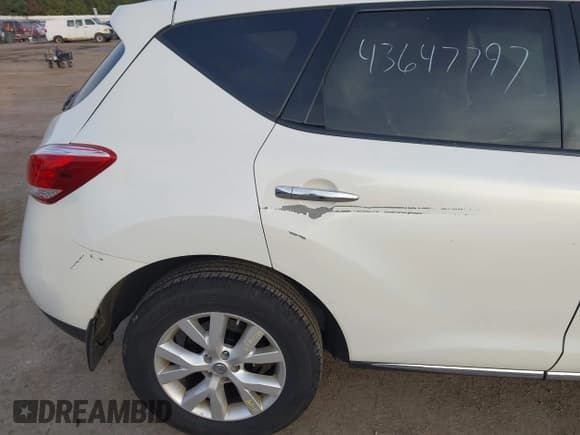 ✅ 2013 Nissan Murano SL • VIN: JN8AZ1MW4DW312621 • Лот: 43647797. Опубликован ранее на IAAI с пробегом 152 261 миль. Бесплатный доступ к архиву аукционных продаж из США и подробный отчёт об истории автомобиля на DreamBid. Изображение 12.