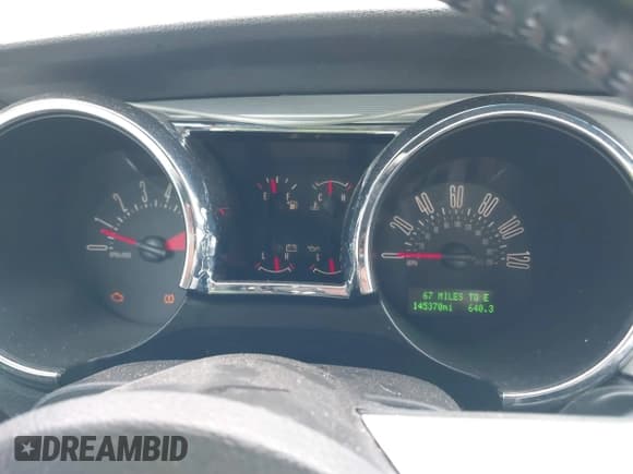 ✅ 2009 Ford Mustang • VIN: 1ZVHT80N395107299 • Lot: 43146152. Listed on IAAI with 145,370 mi. Free auction sales archive from the USA and detailed vehicle history report at DreamBid. Image 7.