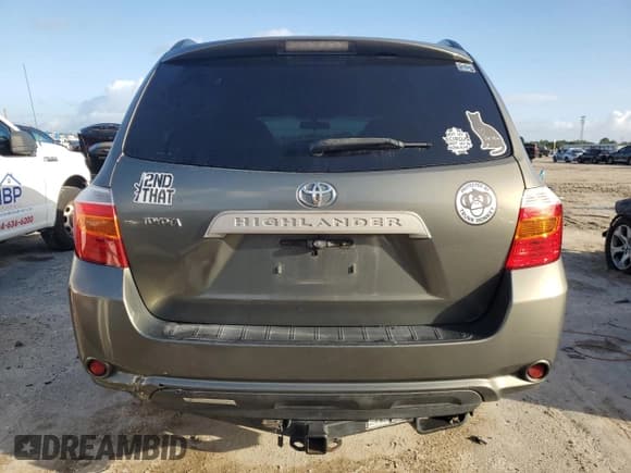 ✅ 2009 Toyota Highlander • VIN: JTEDA41A892000886 • Lot: 82295375. Listed on Copart with 204,332 mi. Free auction sales archive from the USA and detailed vehicle history report at DreamBid. Image 6.