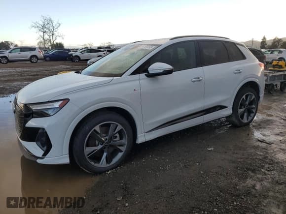 ✅ 2023 Audi Q4 e-tron • VIN: WA1K2BFZ0PP052597 • Лот: 44191255. Опубликован ранее на Copart с пробегом Не указан. Бесплатный доступ к архиву аукционных продаж из США и подробный отчёт об истории автомобиля на DreamBid. Изображение 1.