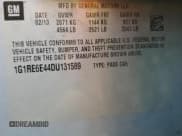 ✅ 2013 Chevrolet Volt • VIN: 1G1RE6E44DU131589 • Lot: 69304094. Wystawiony na Copart z przebiegiem 110 346 mil. Bezpłatny archiwum sprzedaży aukcyjnych z USA i szczegółowy raport historii pojazdu na DreamBid. Zdjęcie 12.