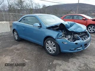 ✅ 2007 Volkswagen Eos 2.0T • VIN: WVWBA71F27V048078 • Lot: 41738948. Listed on IAAI with 82,715 mi. Free auction sales archive from the USA and detailed vehicle history report at DreamBid. Image 1.