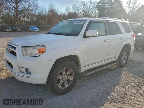 ✅ 2011 Toyota 4Runner SR5 • VIN: JTEBU5JR4B5037996 • Lot: 94156335. Listed on Copart with 169,616 mi. Free auction sales archive from the USA and detailed vehicle history report at DreamBid. Image 1.
