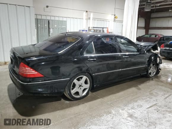 ✅ 2003 Mercedes-Benz S 500 • VIN: WDBNG75JX3A369795 • Lot: 92201875. Listed on Copart with Not provided. Free auction sales archive from the USA and detailed vehicle history report at DreamBid. Image 3.