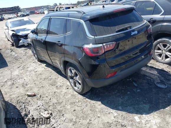 ✅ 2019 Jeep Compass Limited • VIN: 3C4NJCCB5KT667265 • Лот: 41805204. Опубликован ранее на IAAI с пробегом 125 978 миль. Бесплатный доступ к архиву аукционных продаж из США и подробный отчёт об истории автомобиля на DreamBid. Изображение 3.