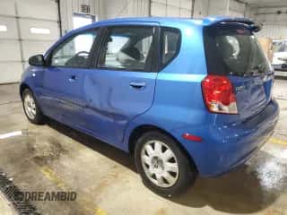 2005 Chevrolet Aveo LT с VIN KL1TG62615B319326, выставлен на аукционе Copart как лот 89293435 с пробегом 111 934 миль миль и Чистый • Clean title. История ставок и продаж доступна на DreamBid. Изображение 2.