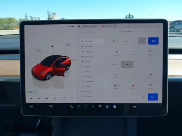 ✅ 2023 Tesla Model Y Long Range • VIN: 7SAYGDEE7PA102918 • Lot: 43596038. Listed on IAAI with 13,681 mi. Free auction sales archive from the USA and detailed vehicle history report at DreamBid. Image 17.