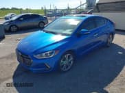 ✅ 2017 Hyundai Elantra SE • VIN: 5NPD84LF8HH061841 • Lot: 43100726. Listed on IAAI with 129,404 mi. Free auction sales archive from the USA and detailed vehicle history report at DreamBid. Image 2.