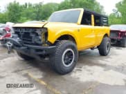 ✅ 2021 Ford Bronco • VIN: 1FMEE5DH3MLA61525 • Lot: 42295012. Listed on IAAI with 51,161 mi. Free auction sales archive from the USA and detailed vehicle history report at DreamBid. Image 2.