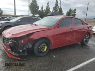 ✅ 2023 Hyundai Elantra Limited • VIN: KMHLN4AJ1PU062454 • Lot: 86221375. Listed on Copart with 23,067 mi. Free auction sales archive from the USA and detailed vehicle history report at DreamBid. Image 1.