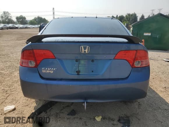 ✅ 2006 Honda Civic LX • VIN: 1HGFA165X6L093392 • Лот: 67276475. Опубликован ранее на Copart с пробегом Не указан. Бесплатный доступ к архиву аукционных продаж из США и подробный отчёт об истории автомобиля на DreamBid. Изображение 6.