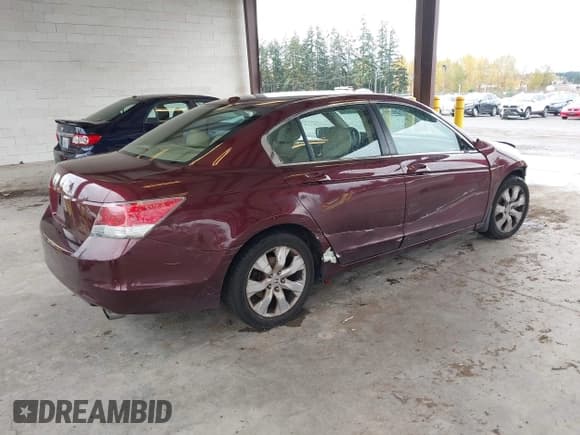 ✅ 2008 Honda Accord EX-L • VIN: 1HGCP26888A119133 • Lot: 43623718. Listed on IAAI with 203,067 mi. Free auction sales archive from the USA and detailed vehicle history report at DreamBid. Image 4.