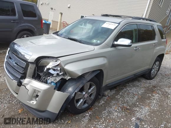 ✅ 2015 GMC Terrain SLT • VIN: 2GKFLXE31F6294302 • Lot: 43564979. Listed on IAAI with 169,368 mi. Free auction sales archive from the USA and detailed vehicle history report at DreamBid. Image 2.