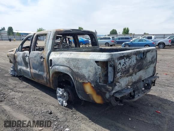 ✅ 2023 Nissan Frontier SV • VIN: 1N6ED1EK0PN663203 • Lot: 42895098. Listed on IAAI with Not provided. Free auction sales archive from the USA and detailed vehicle history report at DreamBid. Image 3.