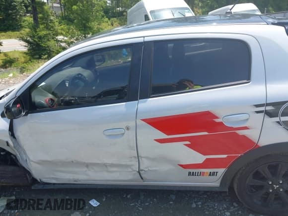 ✅ 2023 Mitsubishi Mirage Black Edition • VIN: ML32AWHJ0PH005641 • Lot: 39886475. Listed on IAAI with 11,379 mi. Free auction sales archive from the USA and detailed vehicle history report at DreamBid. Image 14.