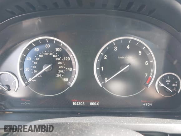 ✅ 2012 BMW 7 Series 740i • VIN: WBAKA4C51CDS99206 • Lot: 42555719. Listed on IAAI with 104,303 mi. Free auction sales archive from the USA and detailed vehicle history report at DreamBid. Image 7.