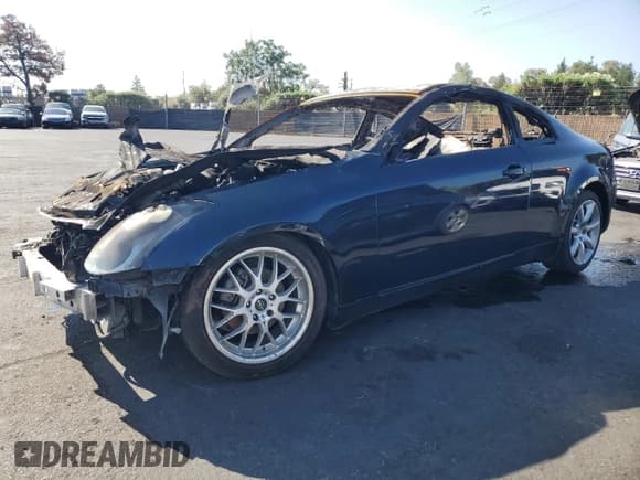 ✅ 2004 Infiniti G35 w/Leather • VIN: JNKCV54E74M801832 • Lot: 81857175. Wystawiony na Copart z przebiegiem Nie podano. Bezpłatny archiwum sprzedaży aukcyjnych z USA i szczegółowy raport historii pojazdu na DreamBid. Zdjęcie 1.