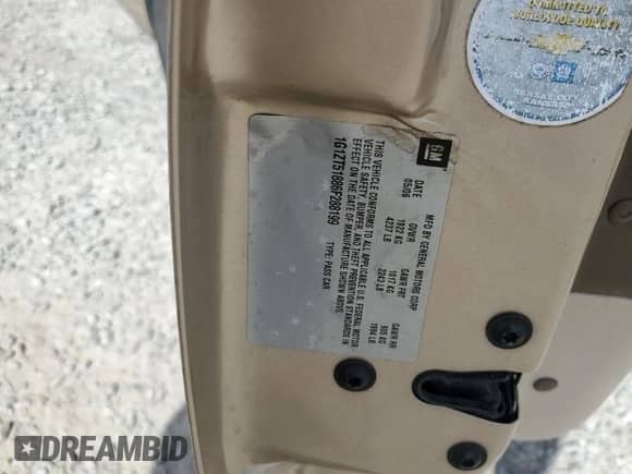 ✅ 2006 Chevrolet Malibu 2LT • VIN: 1G1ZT51886F288199 • Lot: 78365854. Wystawiony na Copart z przebiegiem 144 686 mil mil. Skorzystaj z bezpłatnego archiwum sprzedaży aukcyjnych z USA i zobacz szczegółowy raport historii pojazdu na DreamBid. Zdjęcie 14.