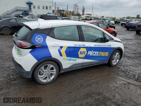 ✅ 2023 Chevrolet Bolt EV 1LT • VIN: 1G1FW6S00P4182772 • Lot: 68532254. Wystawiony na Copart z przebiegiem Nie podano. Bezpłatny archiwum sprzedaży aukcyjnych z USA i szczegółowy raport historii pojazdu na DreamBid. Zdjęcie 3.