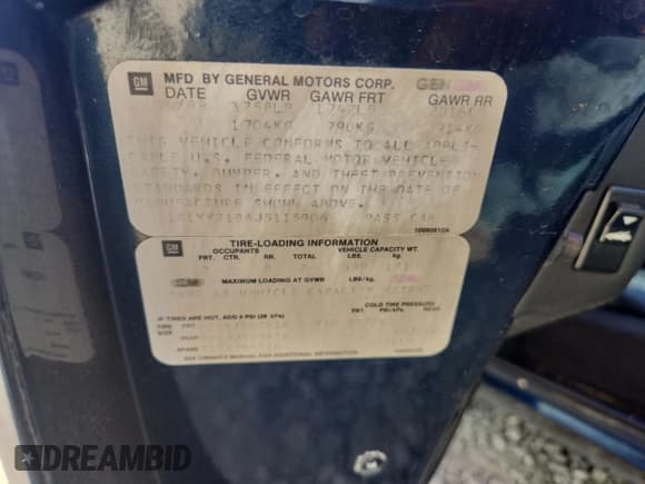 ✅ 1988 Chevrolet Corvette • VIN: 1G1YY2186J5115906 • Lot: 81221905. Listed on Copart with 62,402 mi. Free auction sales archive from the USA and detailed vehicle history report at DreamBid. Image 12.