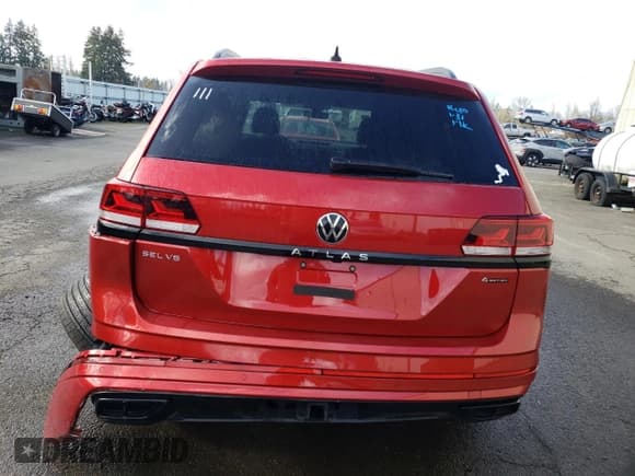 ✅ 2023 Volkswagen Atlas SEL R-Line Black • VIN: 1V2SR2CA4PC511555 • Lot: 89160035. Listed on Copart with Not provided. Free auction sales archive from the USA and detailed vehicle history report at DreamBid. Image 6.