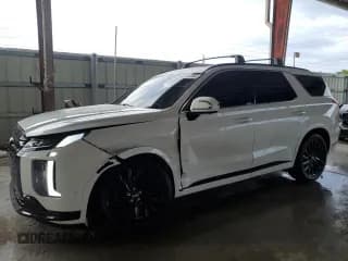 ✅ 2024 Hyundai Palisade Calligraphy • VIN: KM8R7DGE0RU773466 • Лот: 78097444. Опубликован ранее на Copart с пробегом 5 455 миль. Бесплатный доступ к архиву аукционных продаж из США и подробный отчёт об истории автомобиля на DreamBid. Изображение 1.